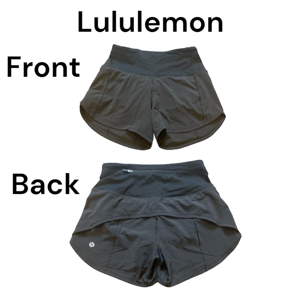 Lululemon Speed Up High-Rise Lined Short 2.5", size 0 tall